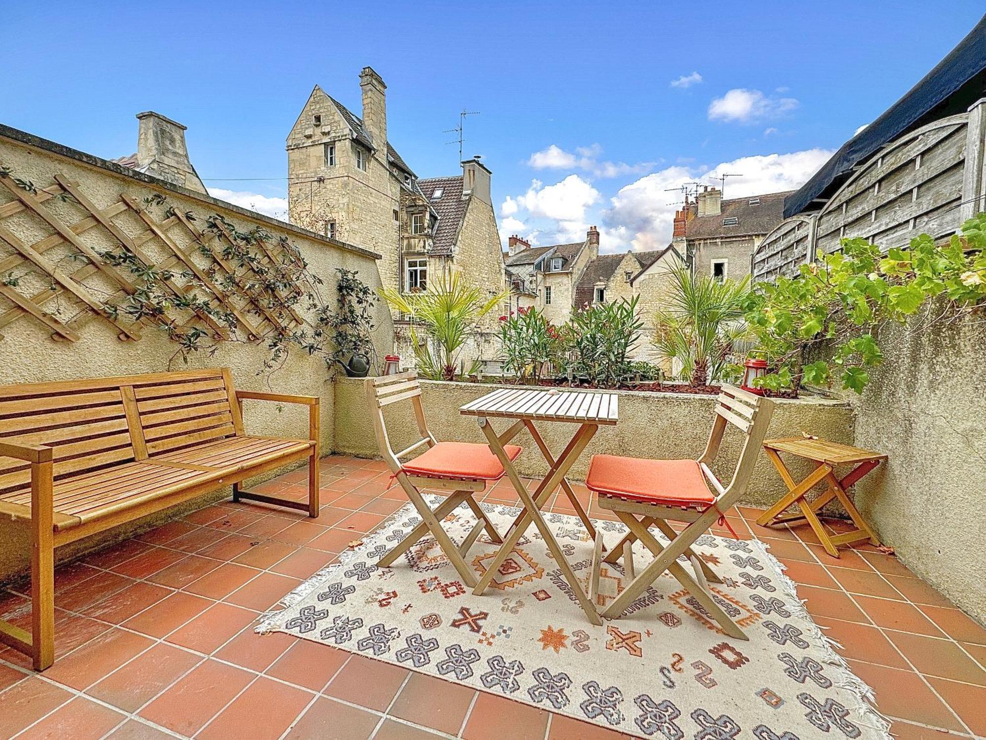 Апартаменты Studio Avec Terrasse - Centre Historique Кан Экстерьер фото